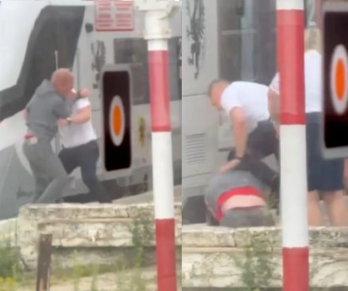 Bójka konduktora z pasażerem na stacji w Wejherowie