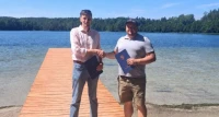 Kąpielisko nad jeziorem już otwarte. Ratownicy, większa plaża i nowy pomost