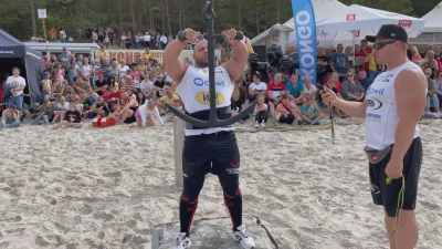 Plażowy Puchar Polski Strongman - Dębki