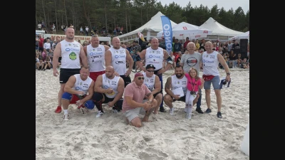 Plażowy Puchar Polski Strongman - Dębki