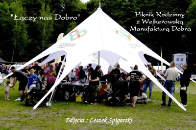 "Łączy nas dobro". Piknik w wejherowskim parku