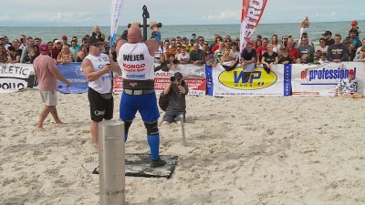 Plażowy Puchar Polski Strongman - Dębki