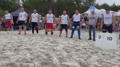 Plażowy Puchar Polski Strongman - Dębki