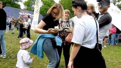 "Łączy nas dobro". Piknik w wejherowskim parku