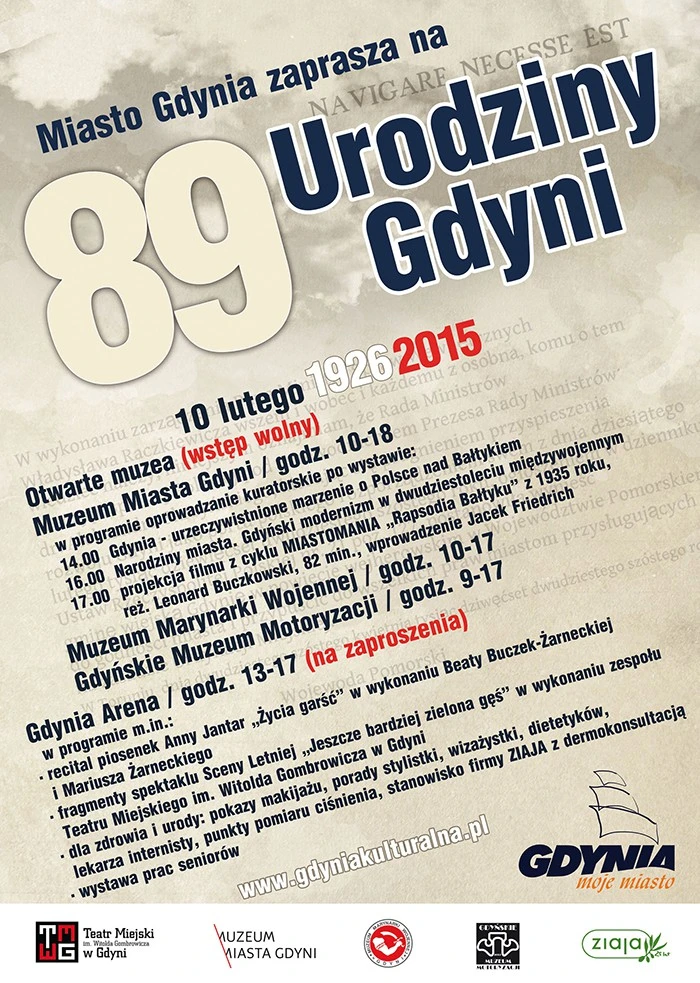 Wstęp wolny do muzeów na  89. urodziny Gdyni
