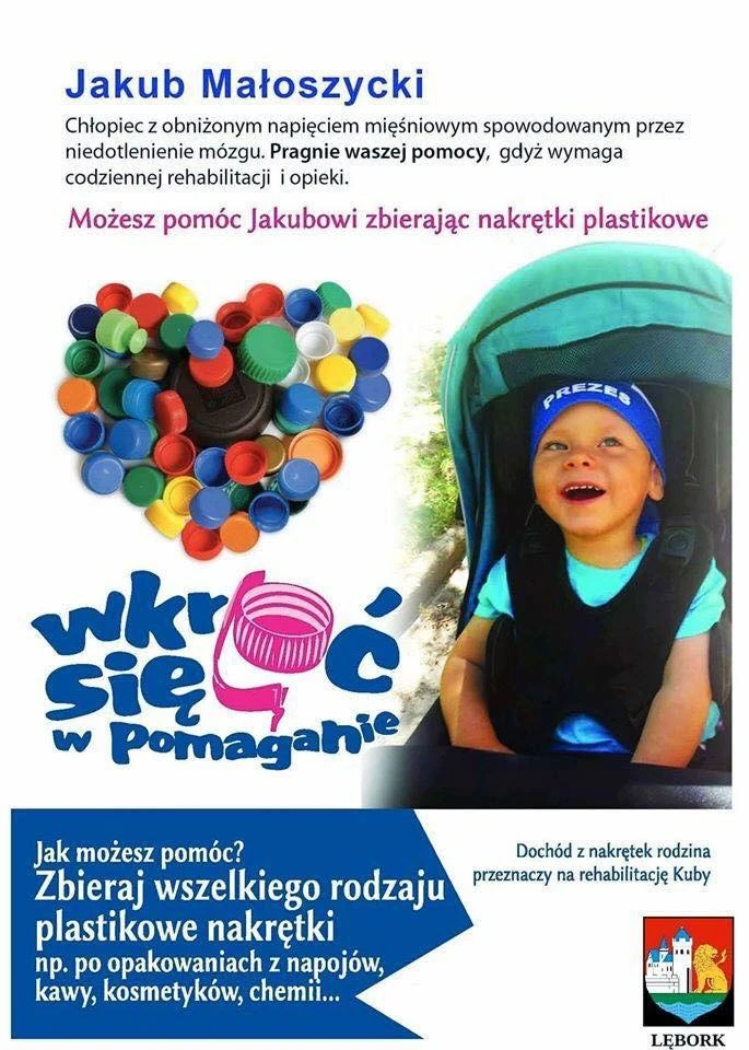Zbieraj nakrętki, by pomóc Kubusiowi