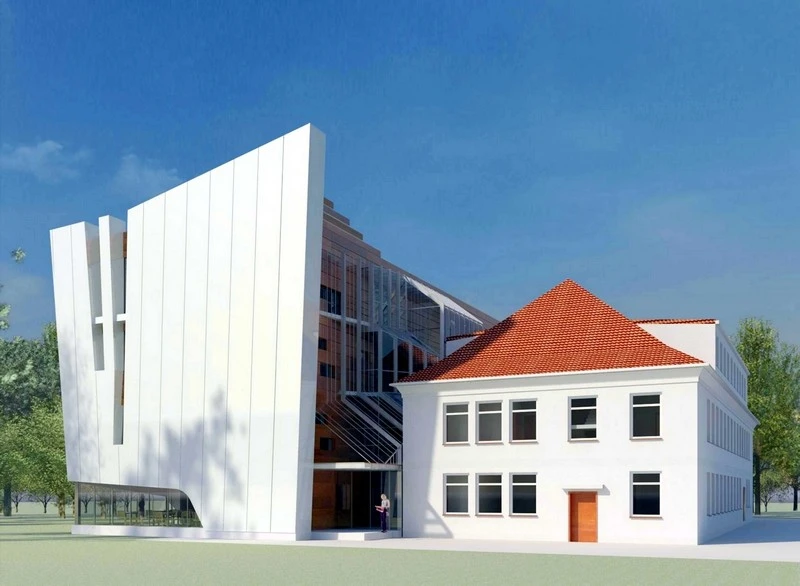 Wizualizacja Szkoły Muzycznej autor: arch. Paweł Wład. Kowalski, W. M. Pracownia