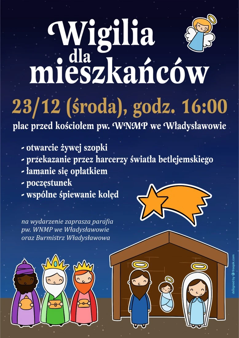 Wigilia dla mieszkańców Władysławowa