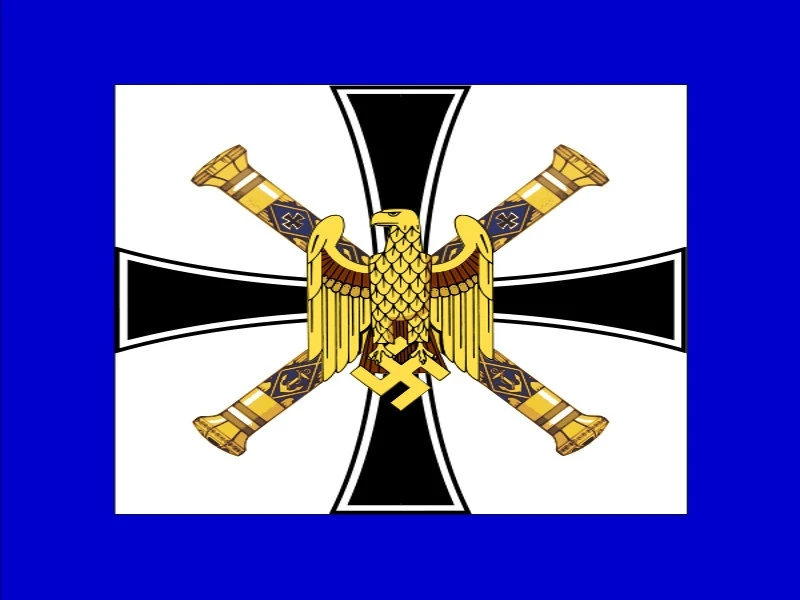 Bandera generalnego inspektora Kriegsmarine