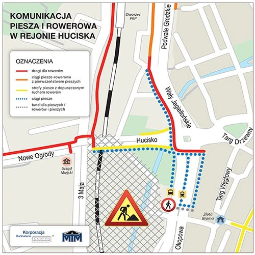 Gdańsk: Przejście podziemne przy budynku LOT zamknięte do 2017 roku