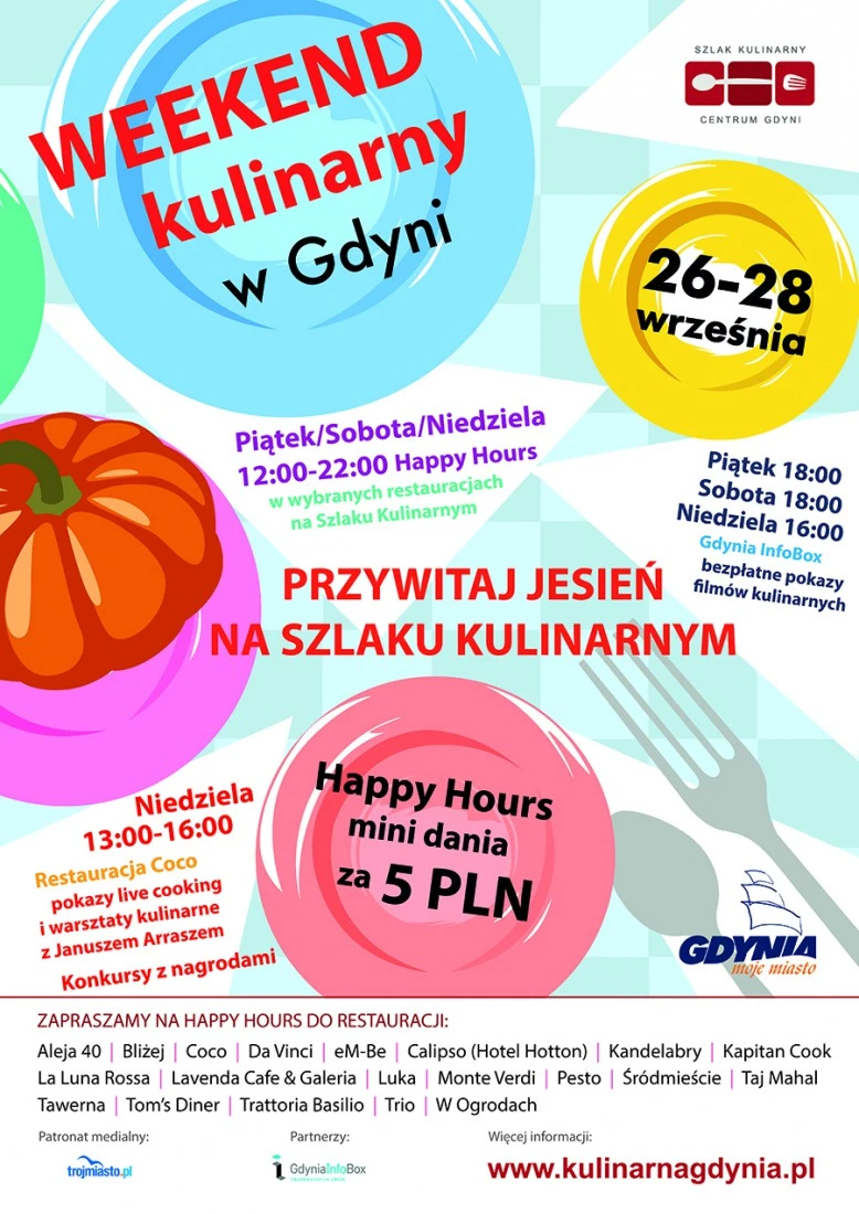Weekend palce lizać! Poznaj Gdynię od kuchni!