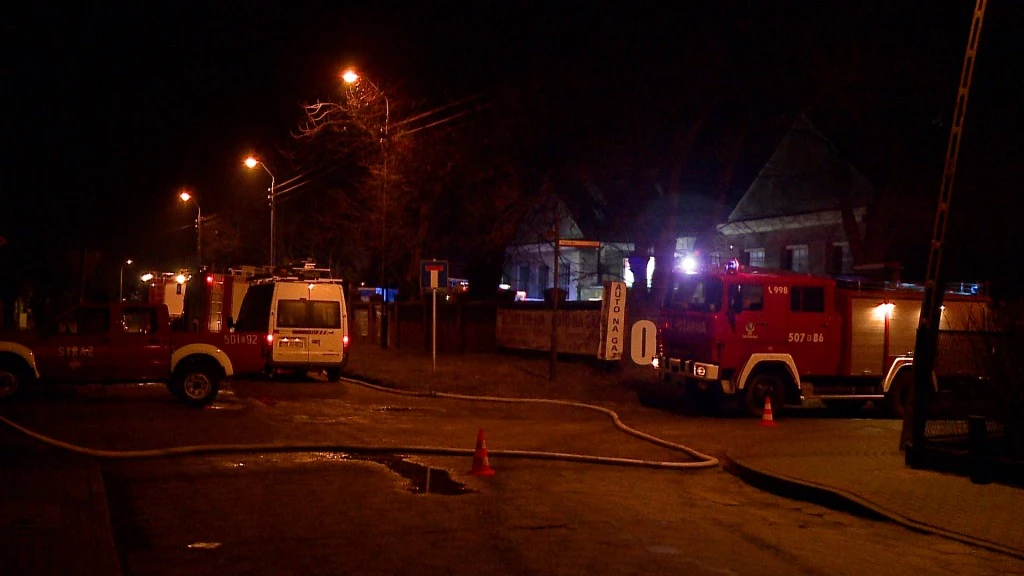 Spłonął pucki warsztat samochodowy