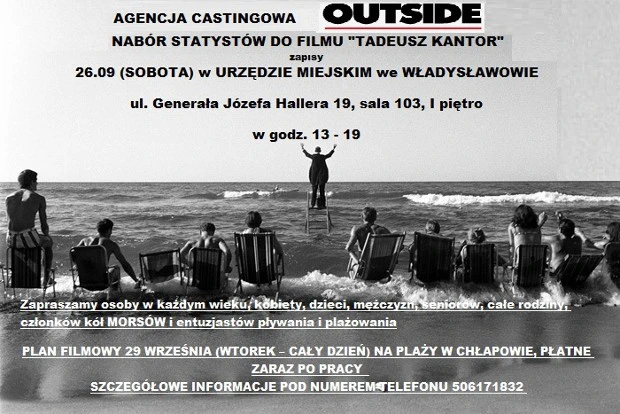 Zgłoś się na casting i zagraj u boku Borysa Szyca