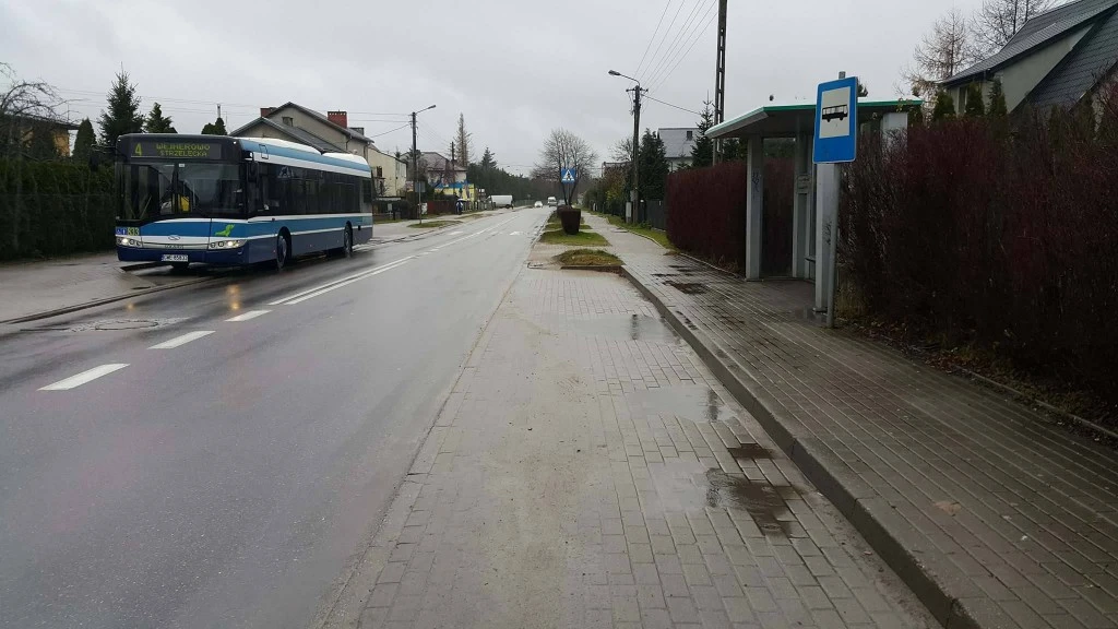 Zdjęcie ilustracyjne ul. Szkolna w Bolszewie, TTM