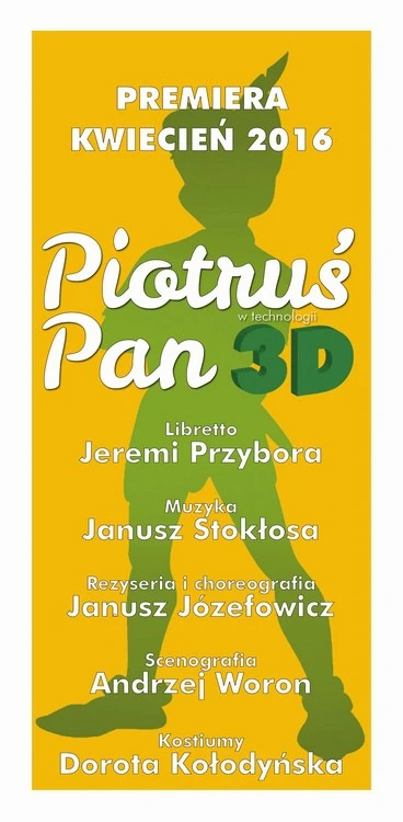 Casting do musicalu Piotruś Pan - poszukiwane zdolne dzieci
