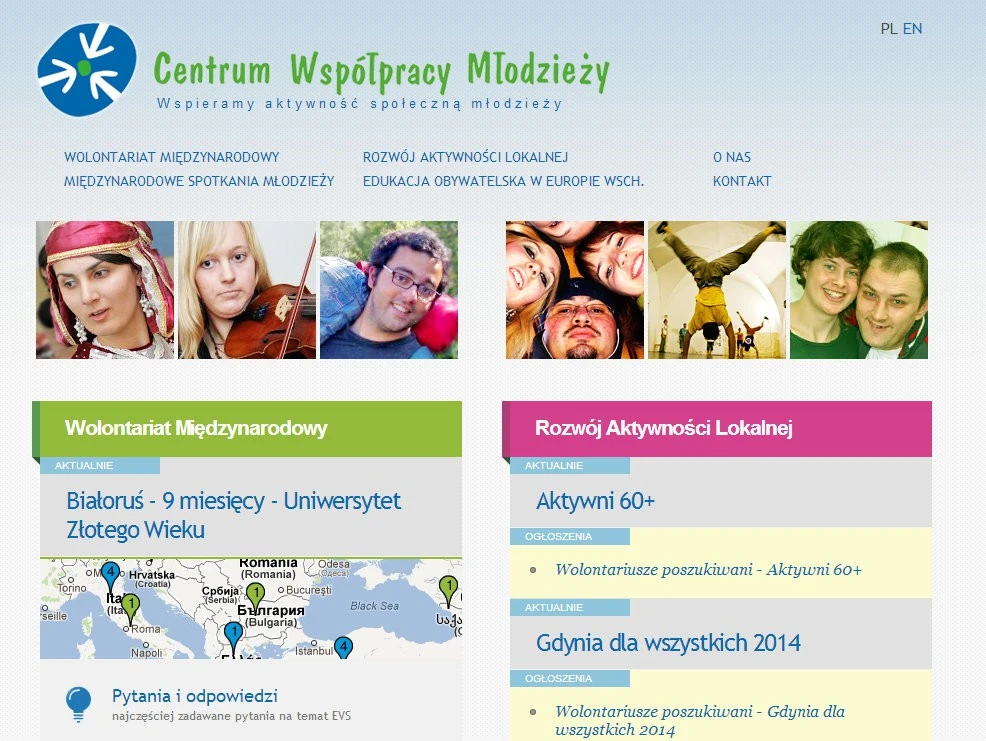 Centrum Współpracy Młodzieży zaprasza wolontariuszy