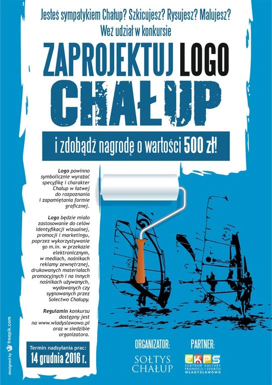Chałupy szukają pomysłu na nowe logo