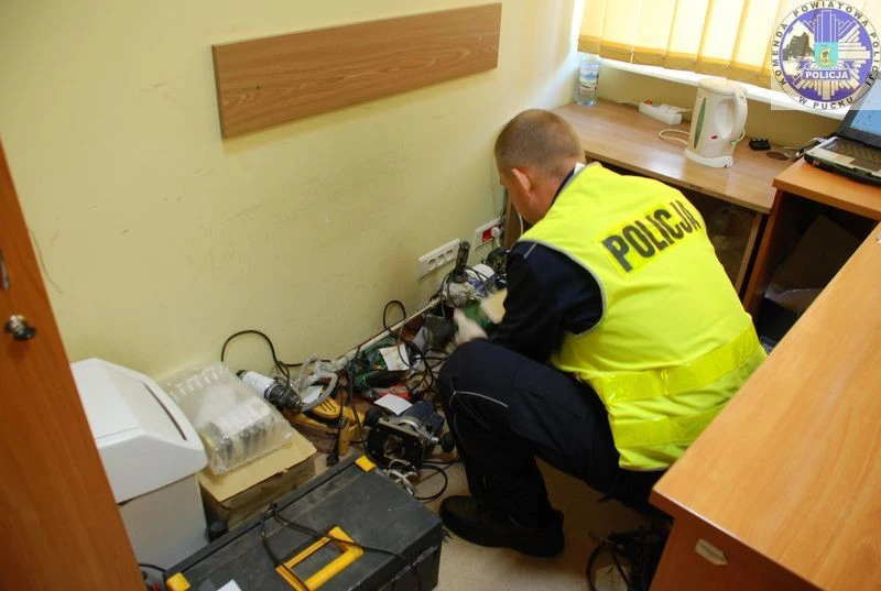 Policjanci odzyskali skradzione elektronarzędzia