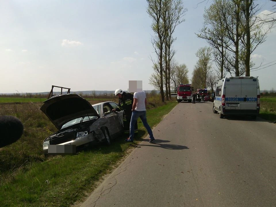 Wypadek na trasie Władysławowo-Łebcz