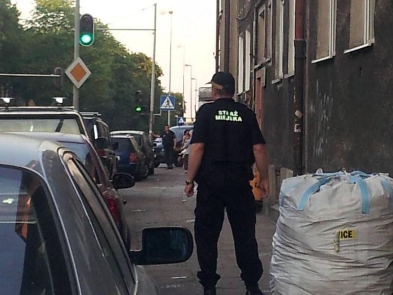 Gdańsk: Skrzynka gazowa stanęła w ogniu