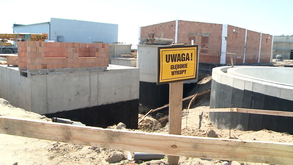 Śmiertelny wypadek na budowie oczyszczalni ścieków w Swarzewie