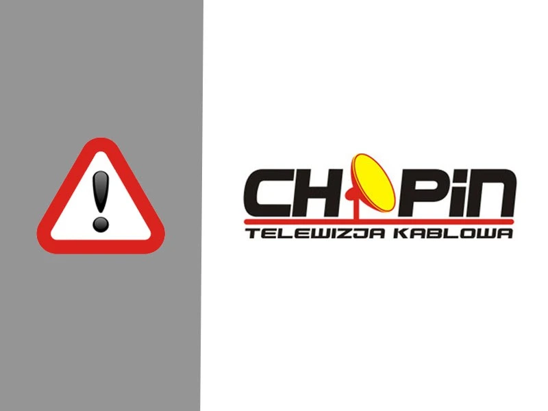 Uszkodzony światłowód TK Chopin, są przerwy w dostawie usług