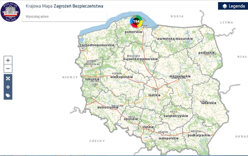 Źródło: KWP Gdańsk