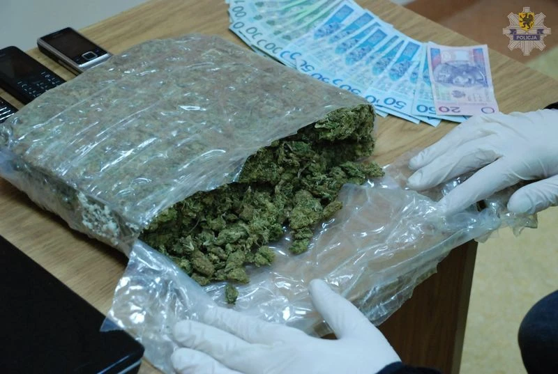Ponad kilogram marihuany i 6 zatrzymanych