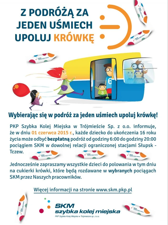 Dzień Dziecka w SKM za darmo