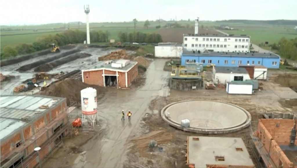 Oczyszczalnia za 100 mln złotych powstaje w Swarzewie