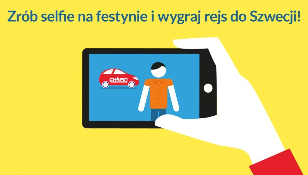 Zrób selfie na festynie i wygraj rejs do Szwecji!