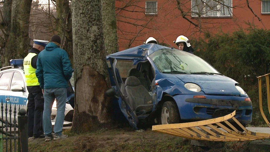 Wypadek w Darzlubiu. 14-latek w stanie ciężkim