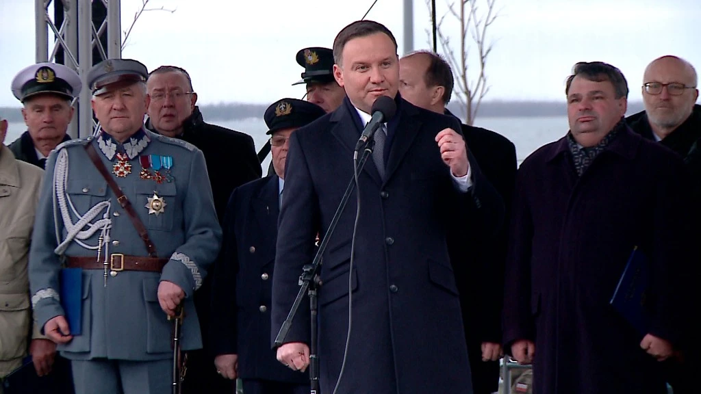 Prezydent Polski uczestniczył w rocznicy zaślubin Polski z morzem