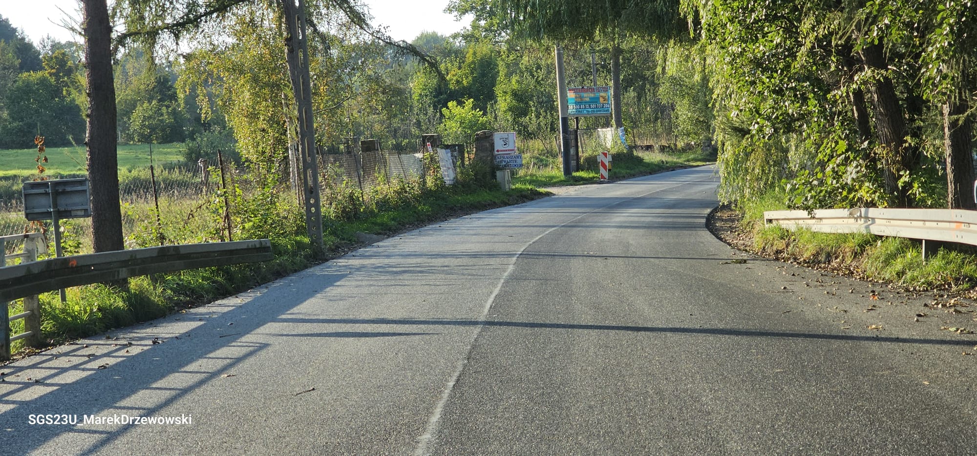 Wyremontowali drogę. 'Inwestycja wiąże się z budową elektrowni jądrowej'