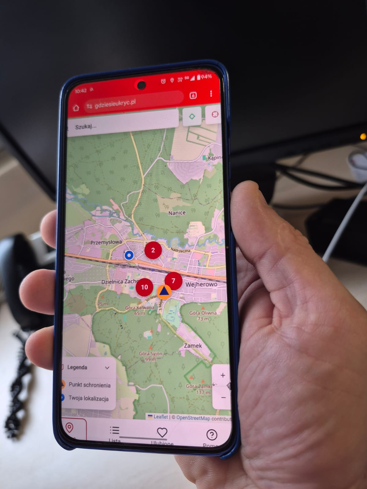Gdzie się ukryć w kryzysie? Nowa aplikacja podpowie, gdzie szukać schronienia