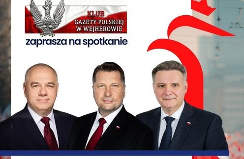 Sasin, Czarnek i Kowalski w Wejherowie. Spotkają się z mieszkańcami