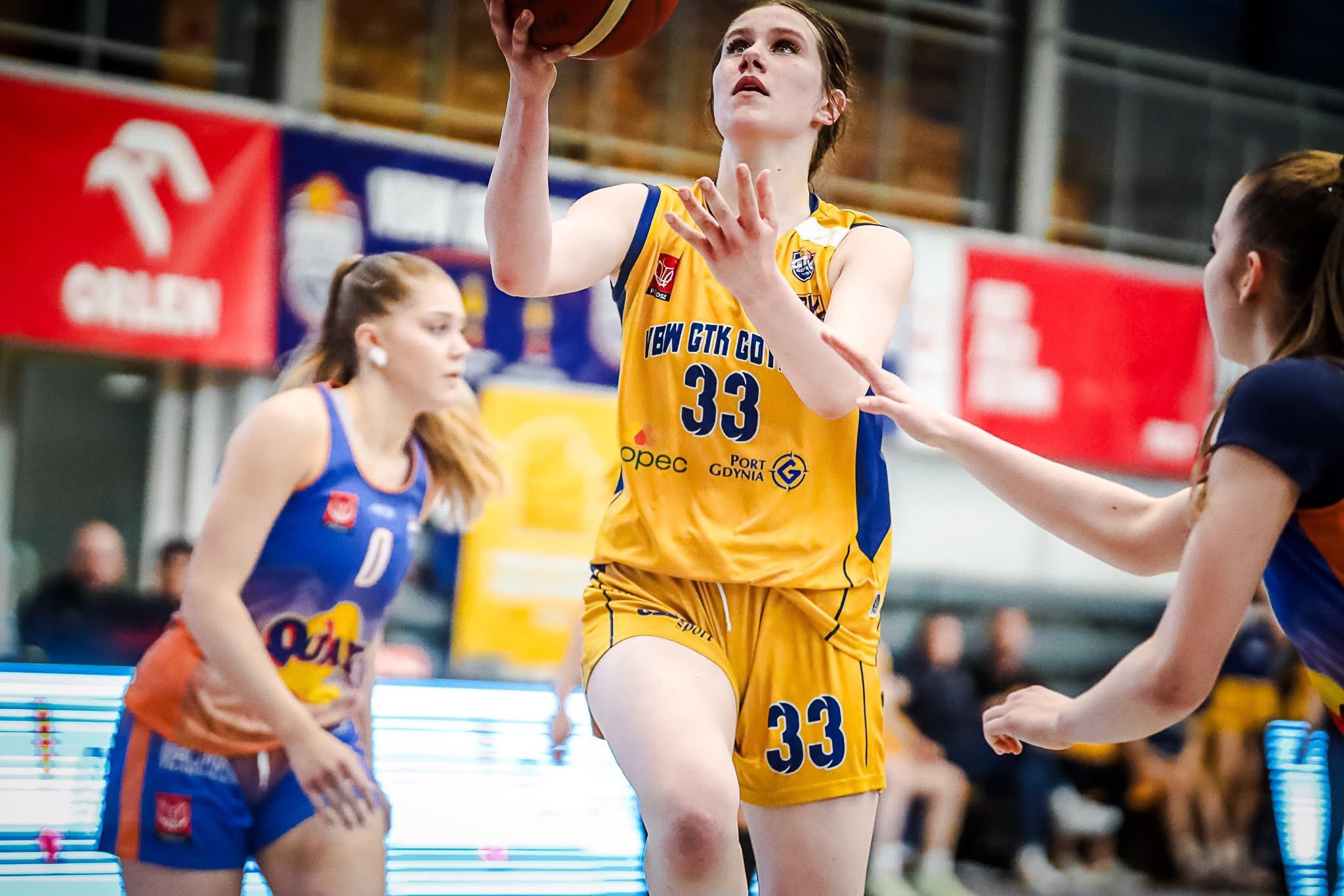 Koszykarka z Wejherowa zadebiutowała w ekstraklasie