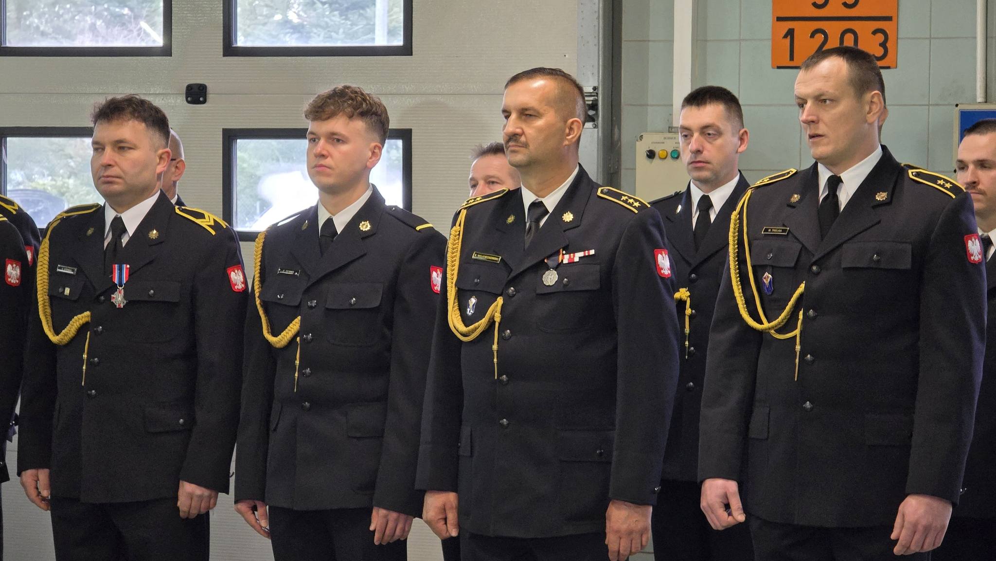 Awanse i nagrody trafiły do strażaków