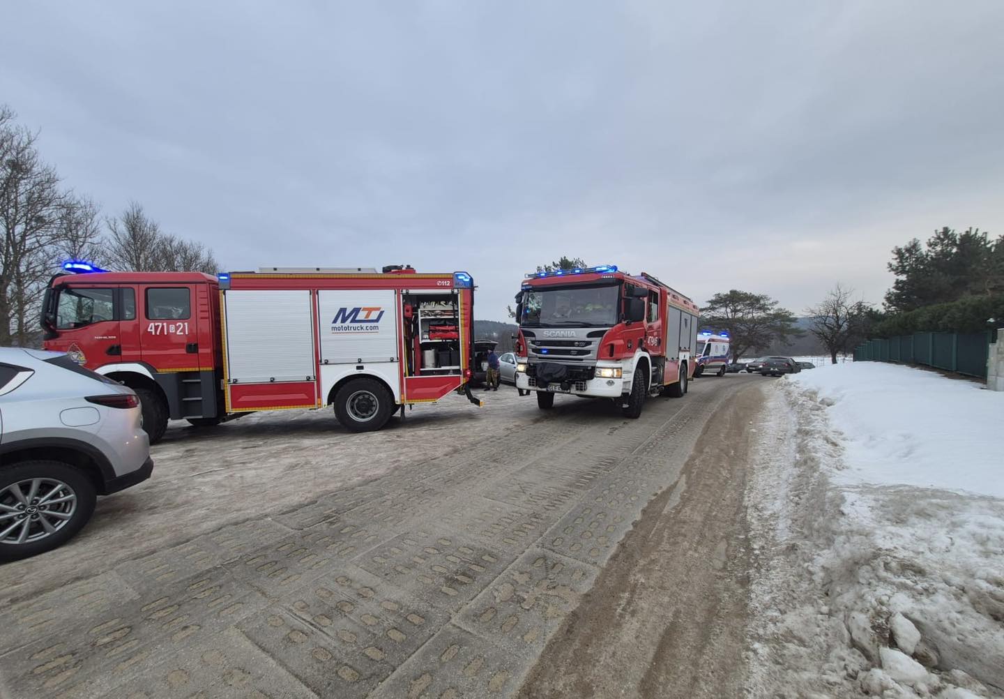 Jeździła na łyżwach po zamarzniętym jeziorze. 'Doznała urazu głowy'