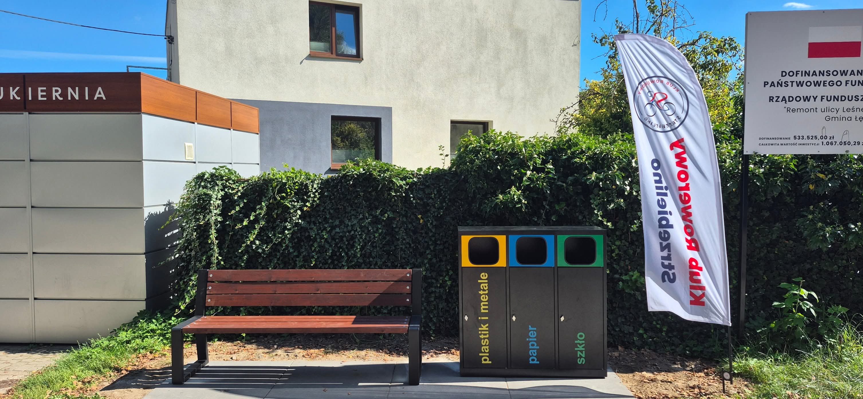 Strzebielino z nową infrastrukturą dla mieszkańców i rowerzystów