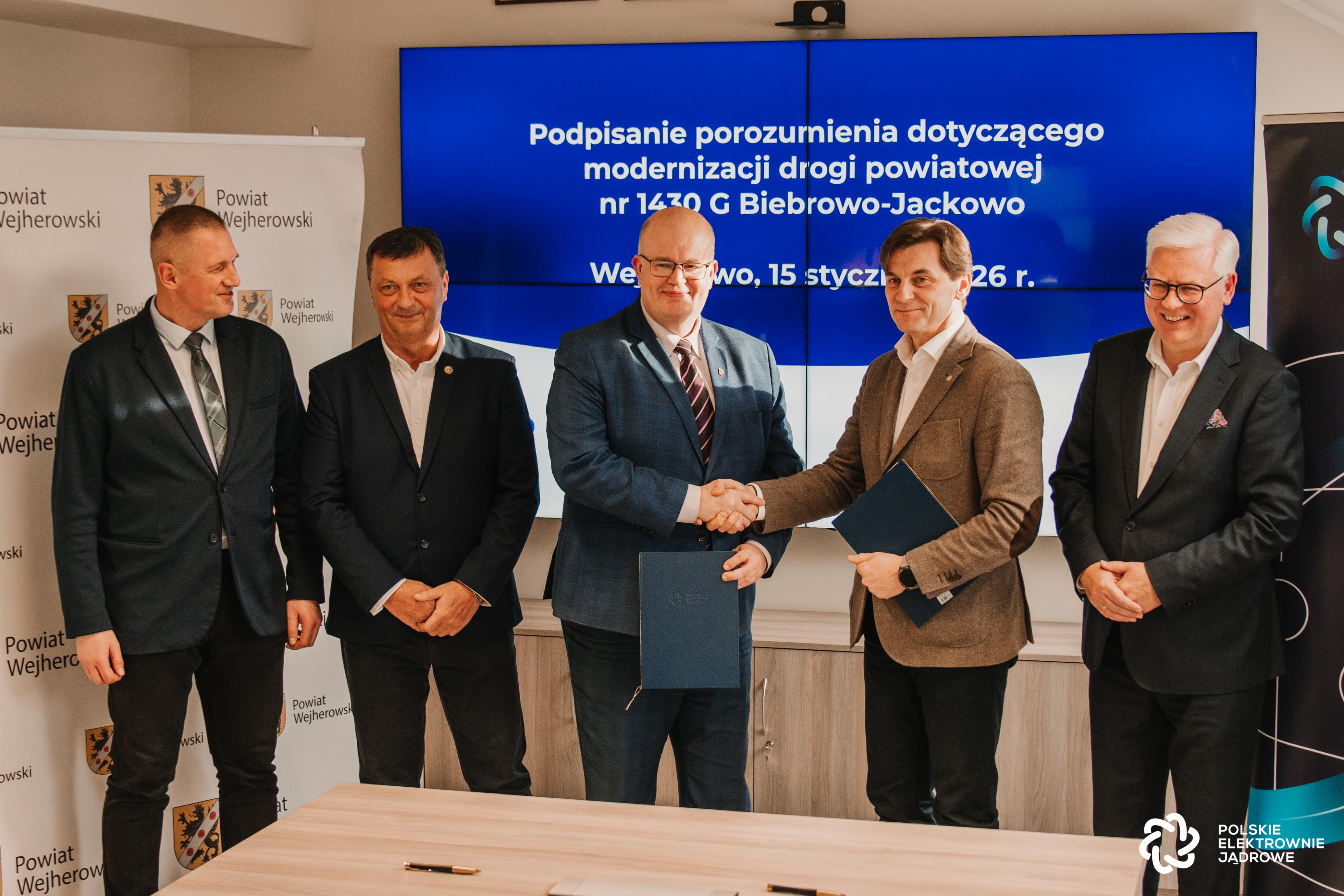 PEJ zmodernizuje drogę Biebrowo–Jackowo