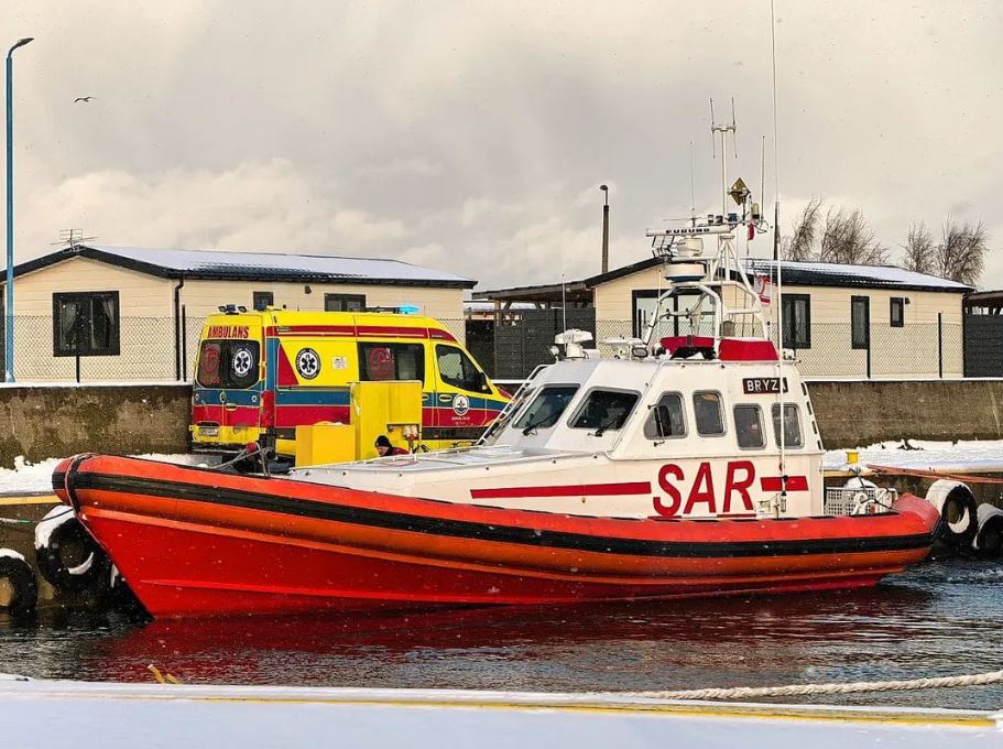 Akcja ratownicza na Bałtyku. Śmigłowiec nie mógł wystartować