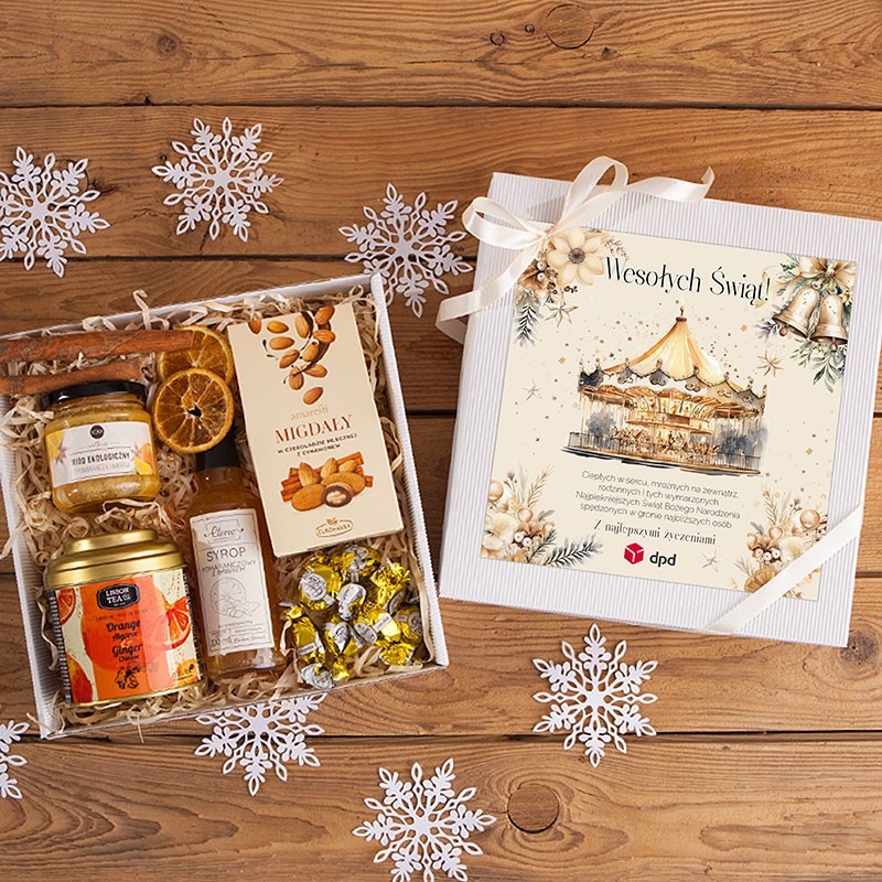 Firmowy zestaw prezentowy na Święta