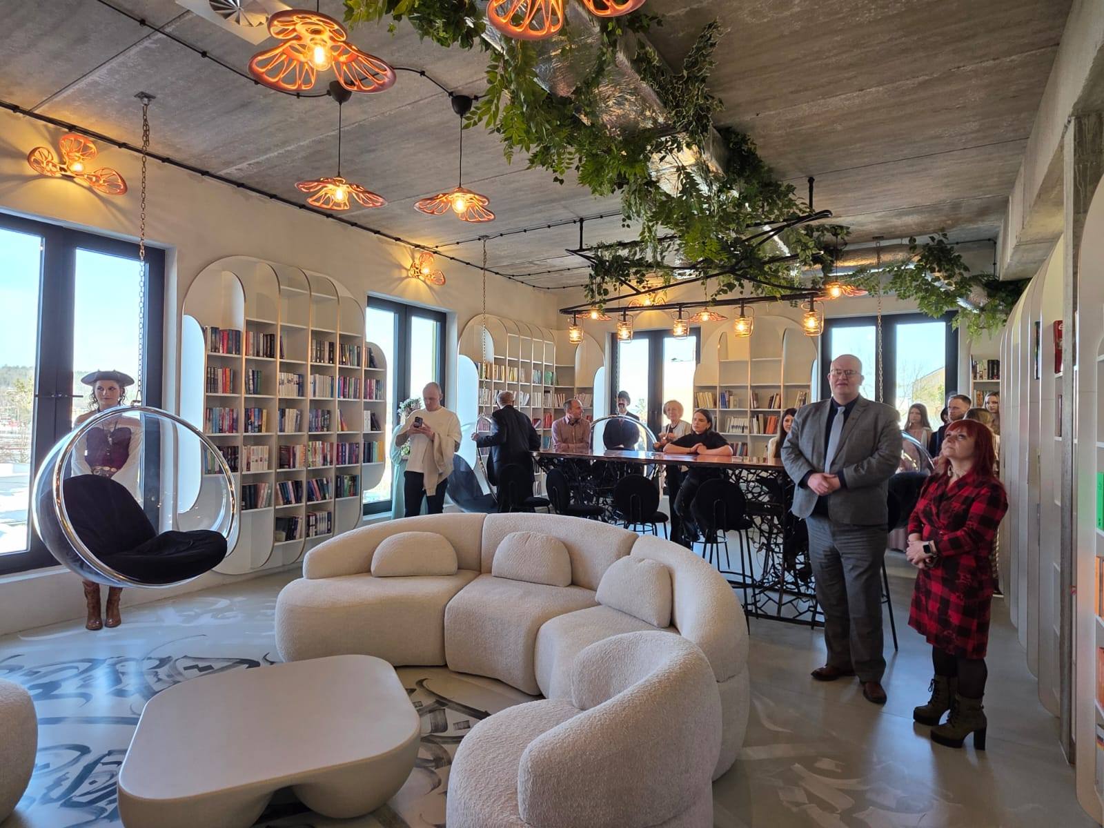 Biblioteka przyszłości w wejherowskiej 'Samochodówce'