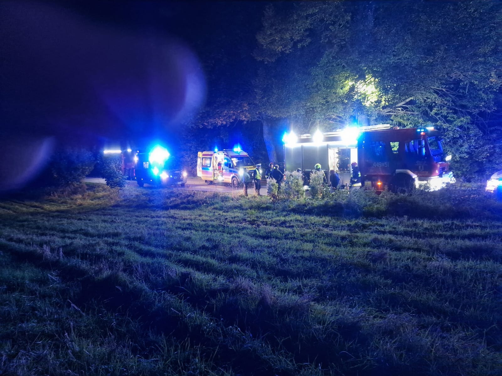 Śmiertelny wypadek w Łebieńskiej Hucie. "Gromadzimy materiał dowodowy". Mężczyzna był już wcześniej znany policjantom