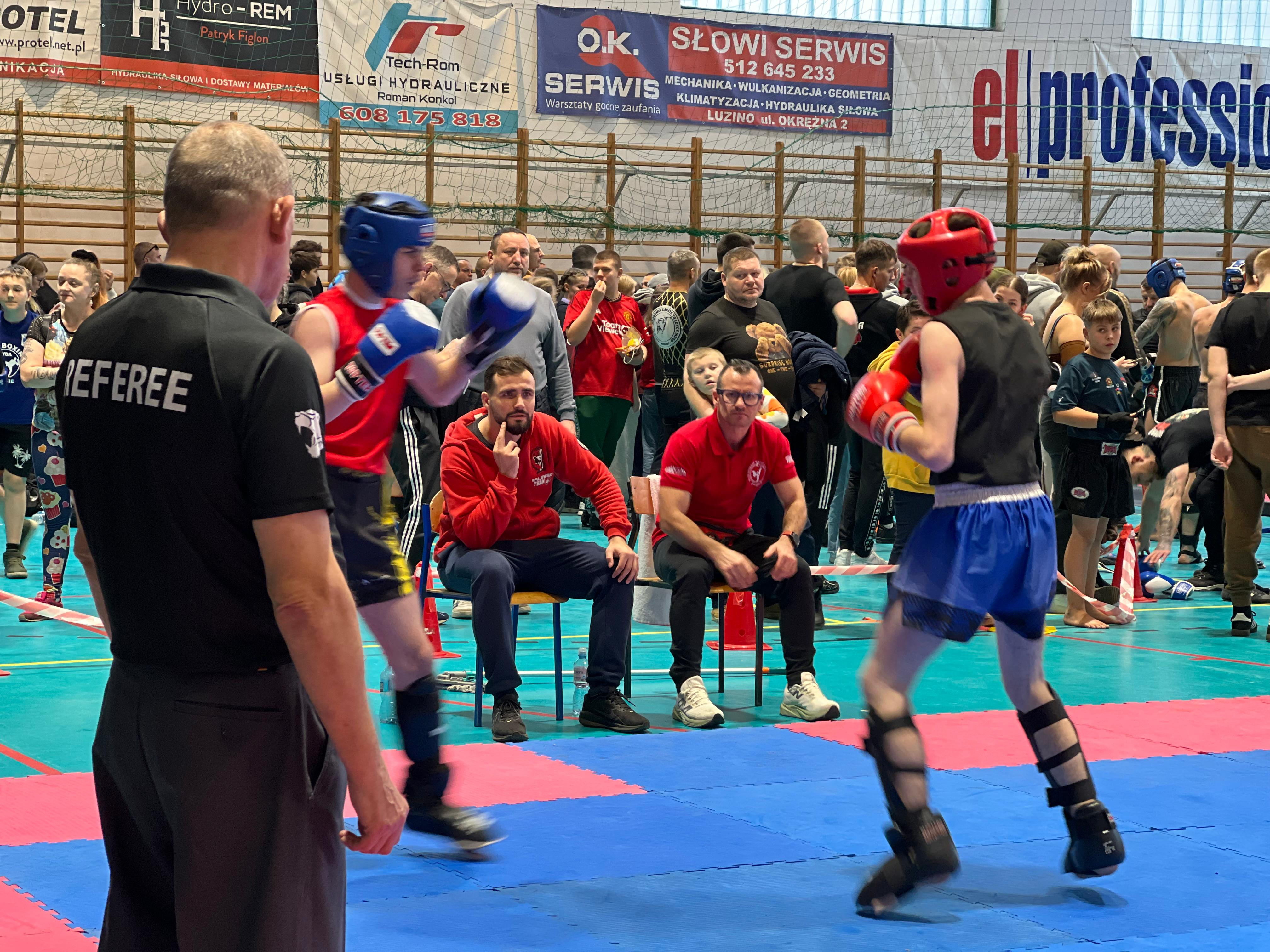 W Luzinie walczyli w pucharze oraz drużynowych Mistrzostwach Polski w kickboxingu