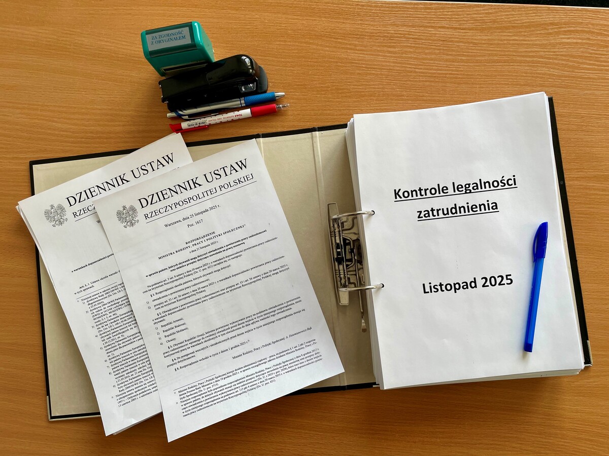 Nielegalna praca cudzoziemców. Odkryli 42 przypadki