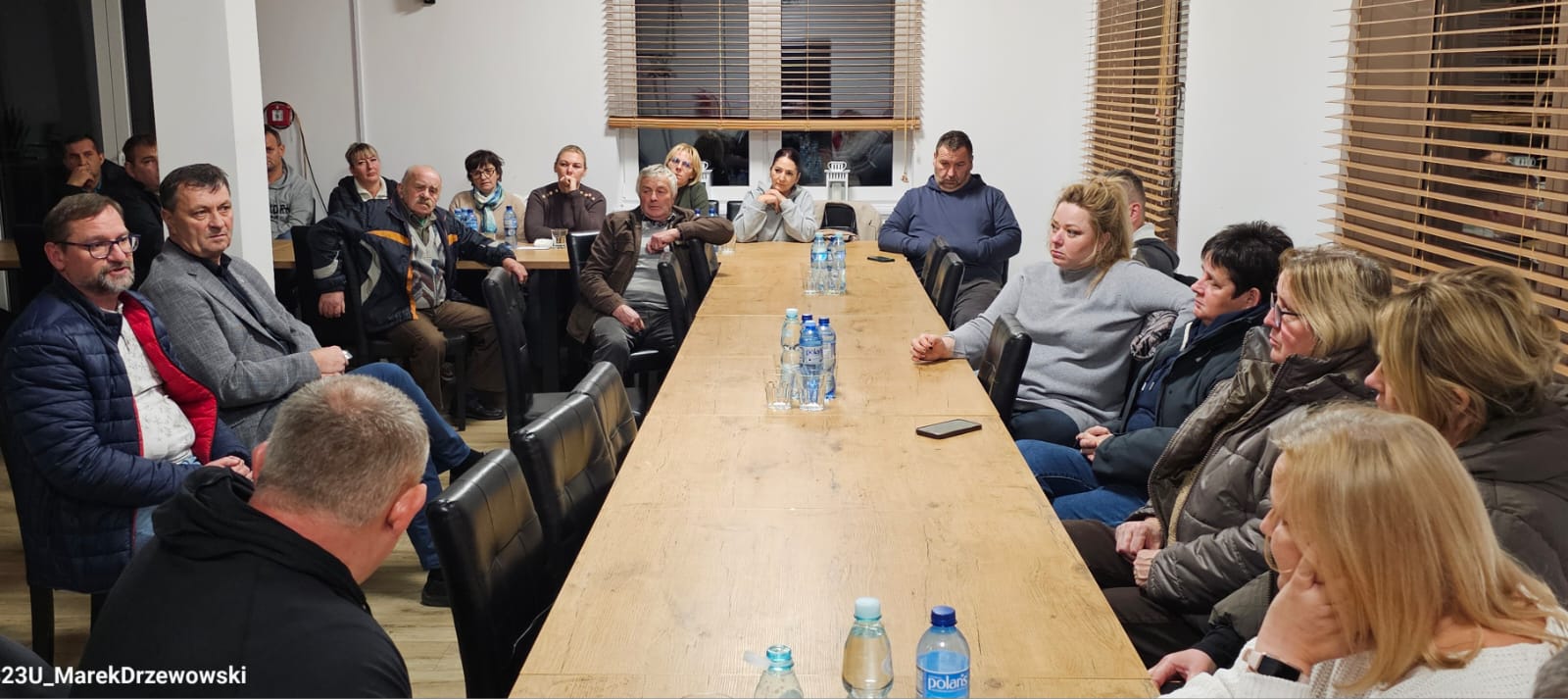 Rozmawiali o wywózce drewna spod budowy elektrowni jądrowej