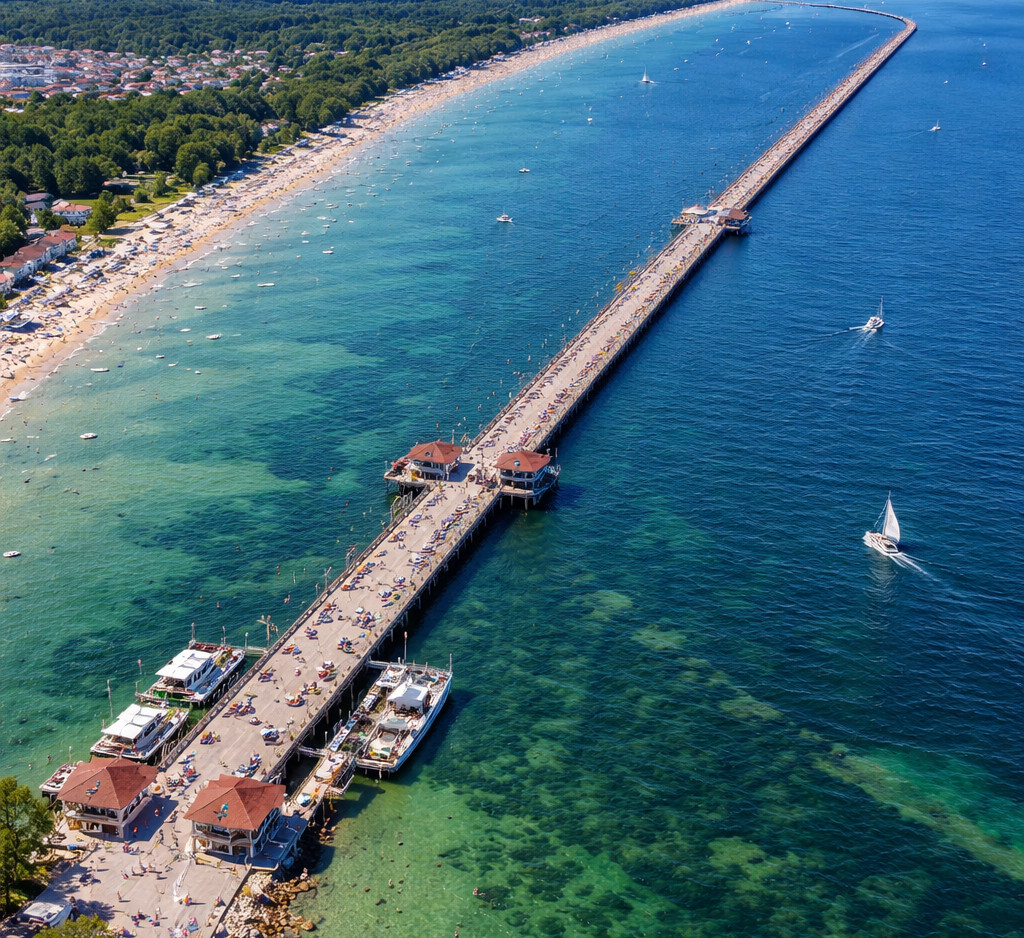 Najdłuższe molo świata na Pomorzu? Sensacyjny projekt na Półwyspie Helskim