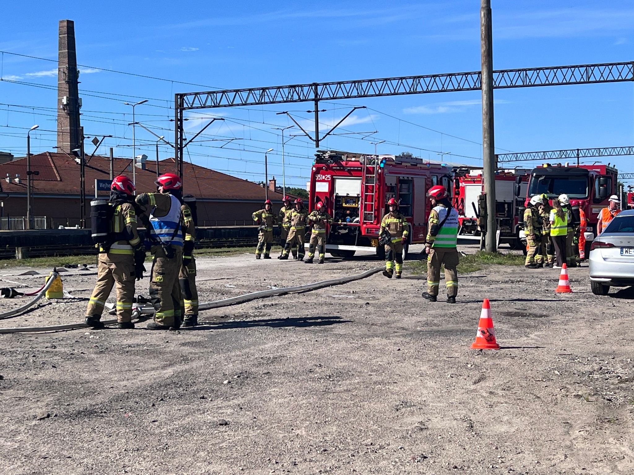 Wielka akcja służb. Ćwiczenia wiążą się z budową 'jądrówki'